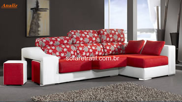 Sofá 3 Lugares com articulação - Retrátil e Reclinável - Confira 